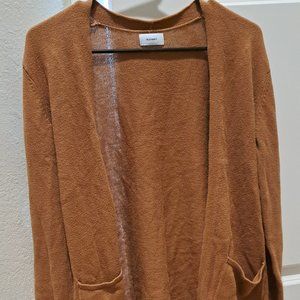 OLD NAVY tan cardigan